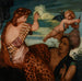 Hercules og Omfale - Emile Bernard — visning af kunstværket