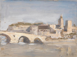 Pont d'Avignon - Hercules Brabazon Brabazon — visning af kunstværket