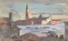 San Giorgio Maggiore Venise - Hercules Brabazon Brabazon | Maleri — visning af kunstværket
