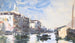 Scène sur le Grand Canal Venise - Hercules Brabazon Brabazon — visning af kunstværket