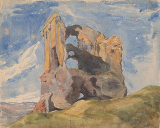 Tombe en Campagne - Hercules Brabazon Brabazon — visning af kunstværket