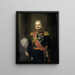 Antonie Frederick Jan Floris Jacob Baron van Omphal 1788-1863 Lieutenant-général - Herman Antonie de Bloeme — indrammet kunstværk på væggen
