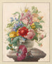 Blomster i en vase med Rød Admiral - Herman Henstenburgh — visning af kunstværket