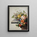 Bouquet de fleurs - Herman Henstenburgh — indrammet kunstværk på væggen