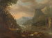 Vue de rivière dans une région montagneuse - Herman Saftleven — visning af kunstværket