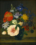 Blomster i et glas - Hermania Neergaard — visning af kunstværket