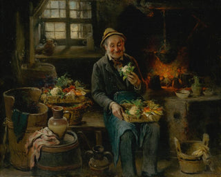 Hermann Kern - Old Man in the Kitchen.webp