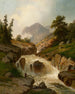 La rivière ondulante - Hermann Ottomar Herzog — visning af kunstværket