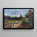 Le Jardin botanique de Vienne - Hermine LangLaris — indrammet kunstværk på væggen