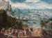 Landskab med Sankt Johannes Døberen - Herri met de Bles — visning af kunstværket