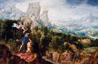 Herri met de Bles - Landscape with the Offering of Isaac.webp