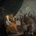 Hierarkiets topunkt i korstogstidens epoke - Nicolai Abildgaard — vist i et interiør