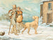 Scène sur le Saint-Bernard - Hieronymus Hess — visning af kunstværket