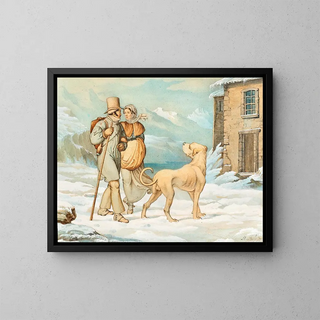 Hieronymus Hess - Scene on St Bernhard.webp