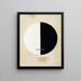 Point de vue du Bouddha sur la vie terrestre n° 3 - Hilma af Klint — indrammet kunstværk på væggen