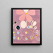 Les dix plus grands n° 5 de l'âge adulte - Hilma af Klint — indrammet kunstværk på væggen