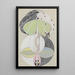 Arbre de la connaissance n° 5 - Hilma af Klint — indrammet kunstværk på væggen