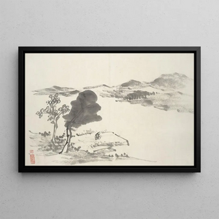 Hine Taizan - Album of Fifteen Ink Paintings Pl01.webp