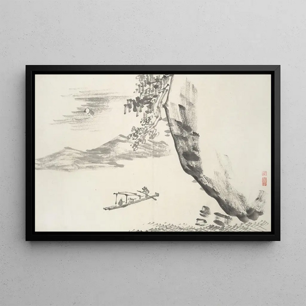 Hine Taizan - Album of Fifteen Ink Paintings Pl03.webp