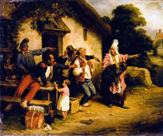 L'ivrogne - Hippolyte Bellangé — visning af kunstværket