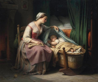 Douces rêves - Hippolyte Dominique Holfeld — visning af kunstværket