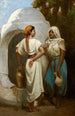 La Conversation - Hippolyte Lazerges — visning af kunstværket