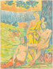 Pan IV Arcadie - Hippolyte Petitjean — visning af kunstværket