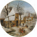 Vinter - Pieter Brueghel den Yngre — visning af kunstværket