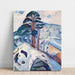 Reproduktion af maleriet Vinter i Kragerø - Edvard Munch