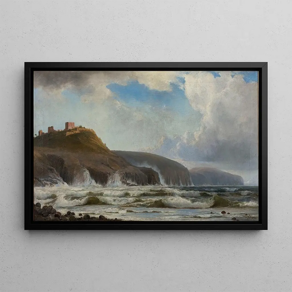 Holger Drachmann - The coast south of Hammershus.webp