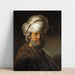 Reproduktion af maleriet Mand i orientalsk beklædning - Rembrandt van Rijn