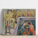 Reproduktion af maleriet Mænd nøgne i en swimmingpool - Edvard Munch