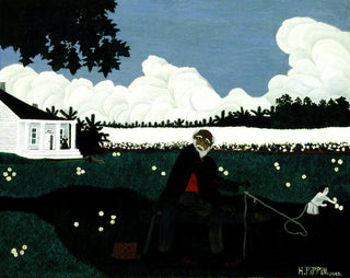 Vieux Joe Noir - Horace Pippin — visning af kunstværket