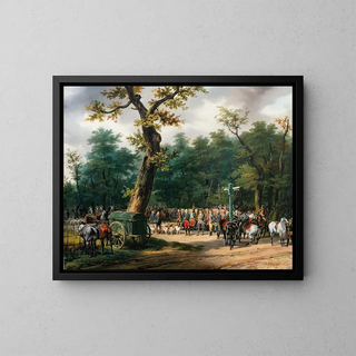 Horace Vernet - Louis XVIs Last Hunt At Fontainebleau.webp