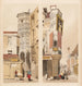 Hôtel de la Trémouille på rue des Bourdonnais og Vieille rue du Temple i Paris - Thomas Shotter Boys — visning af kunstværket