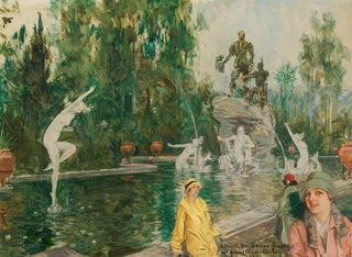 Howard Chandler Christy - Sketch for Balboa Fountain.webp