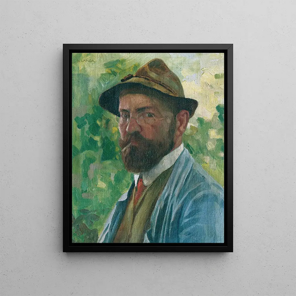 Hubert Landa - Selbstbildnis.webp