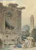 Dames charitables - Hubert Robert — visning af kunstværket