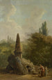 Havekunstværk Monument de jardin - Hubert Robert — visning af kunstværket