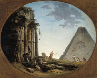 L'Accident - Hubert Robert — visning af kunstværket