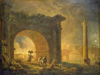 Ruines romaines - Hubert Robert — visning af kunstværket