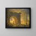 Ruines romaines - Hubert Robert — indrammet kunstværk på væggen