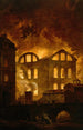 L'Incendie på Operaen i Palais-Royal - Hubert Robert — visning af kunstværket