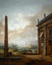 L'Obelisken - Hubert Robert — visning af kunstværket