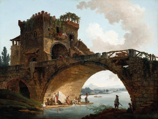 Le pont Salario - Hubert Robert — visning af kunstværket