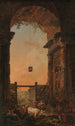 Le Retour du bétail - Hubert Robert — visning af kunstværket