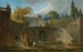 Villa Farnèse med haver i Caprarola - Hubert Robert — visning af kunstværket