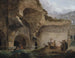 Laveuses dans les ruines du Colisée - Hubert Robert — visning af kunstværket
