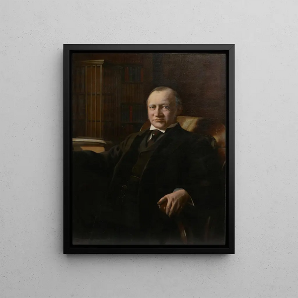 Juge William Butler Hornblower 1851-1914 - Hubert Vos — indrammet kunstværk på væggen