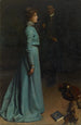 La dame en bleu, M. og Mme J. S. MacDonald - Hugh Ramsay — visning af kunstværket